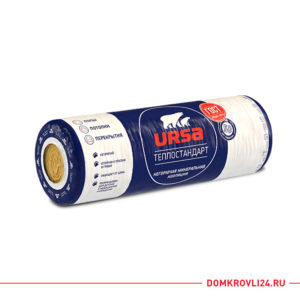 Утеплитель URSA ТеплоСтандарт (Рулон) внешний вид упаковки